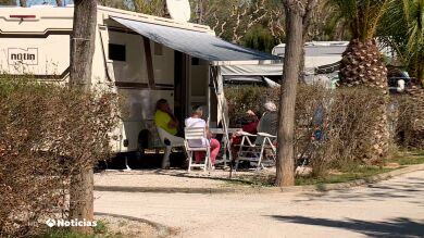 Los campings de España sobreviven al invierno gracias al turismo de los extranjeros jubilados