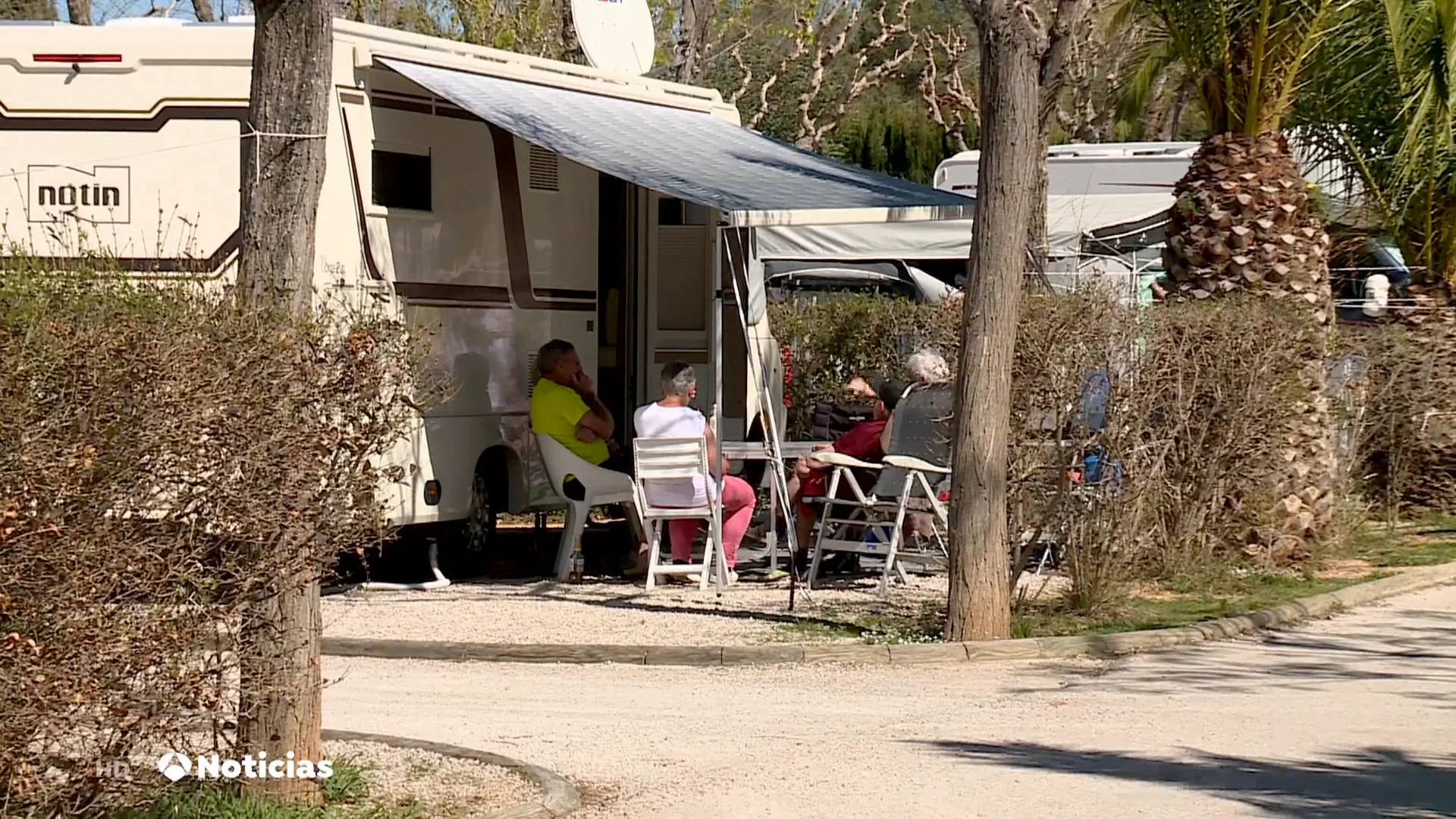 Los campings de Espa&ntilde;a sobreviven al invierno gracias al turismo de los extranjeros jubilados