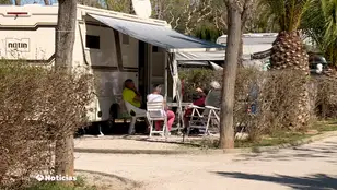 Los campings de España sobreviven al invierno gracias al turismo de los extranjeros jubilados