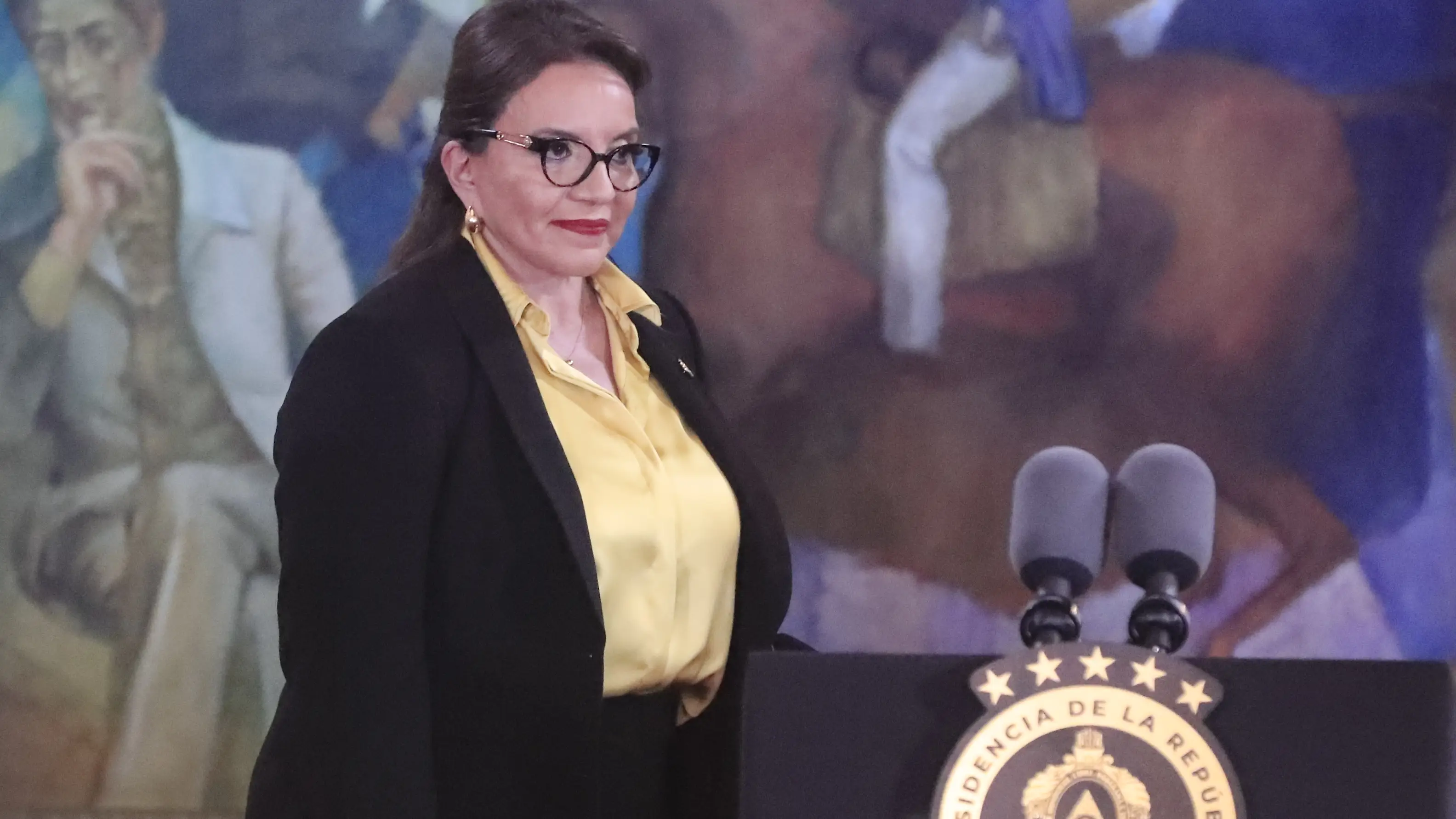 La presidenta de Honduras, Xiomara Castro, en una fotografía de archivo La presidenta de Honduras, Xiomara Castro, en una fotografía de archivo