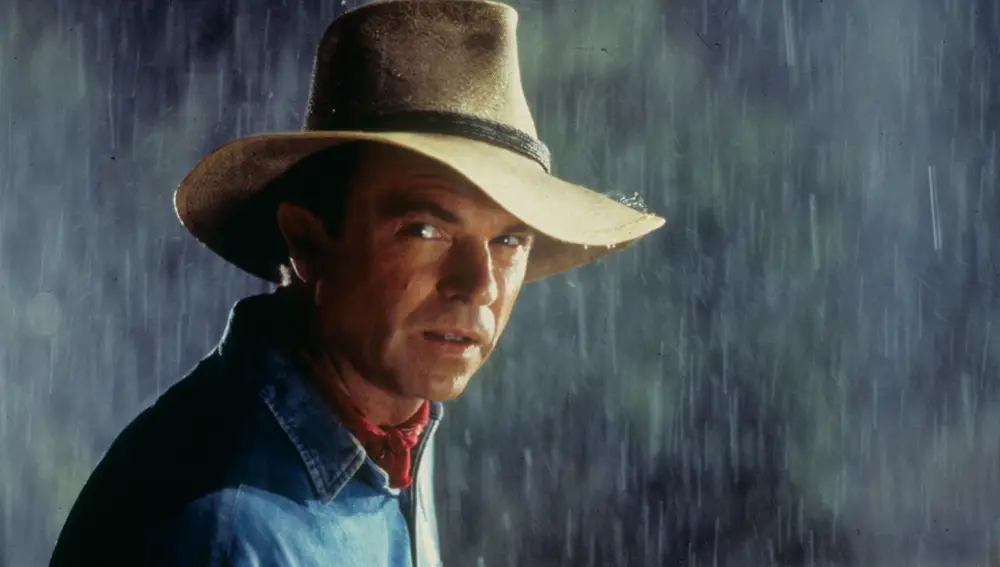 Sam Neill como Alan Grant en 'Jurassic Park' Sam Neill como Alan Grant en 'Jurassic Park'