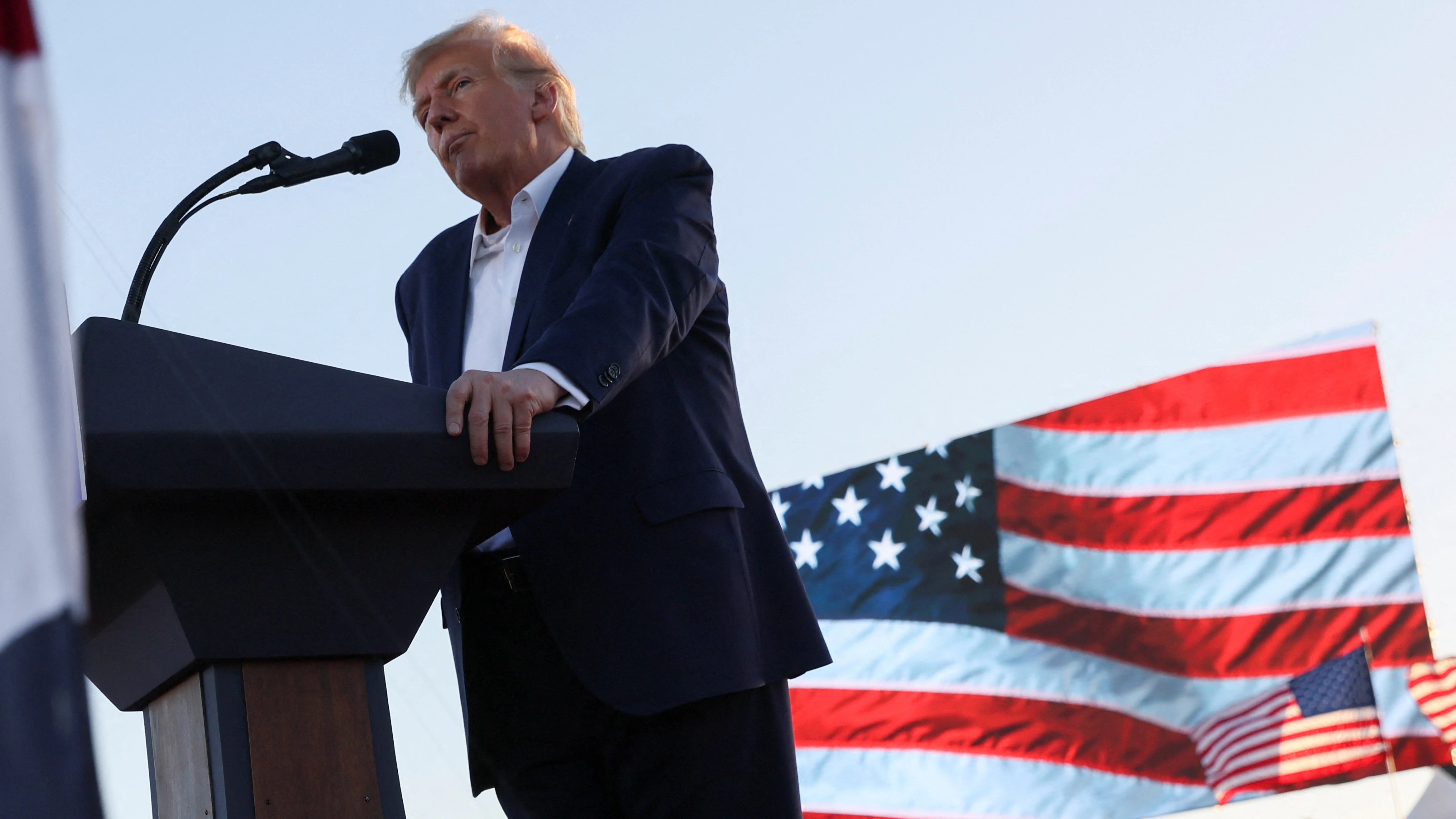 Un desafiante Donald Trump protagoniza el primer acto de campa&ntilde;a ante las elecciones de 2024