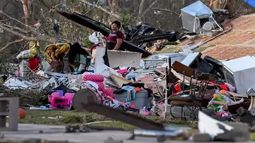 Destrozos en Misisipi por el tornado