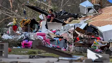 Destrozos en Misisipi por el tornado Destrozos en Misisipi por el tornado