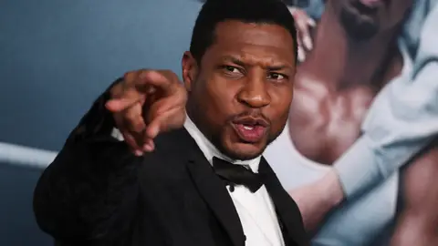El actor Jonathan Majors El actor Jonathan Majors