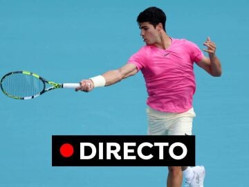 Carlos Alcaraz - Dusan Lajovic: partido del Masters 1.000 de Miami, en directo