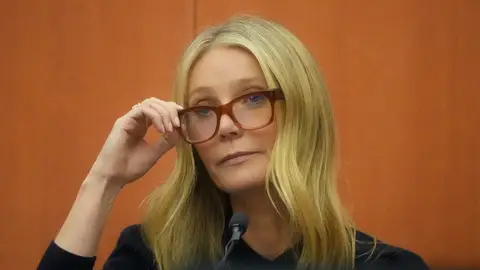 Gwyneth Paltrow en el juicio por un accidente de esquí Gwyneth Paltrow en el juicio por un accidente de esquí