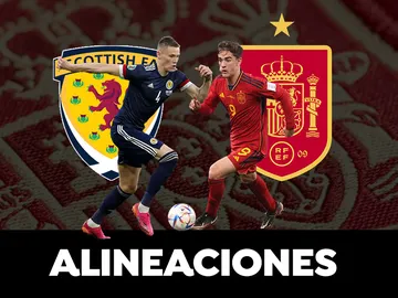 Escocia - España: posibles alineaciones del partido de clasificación para la Eurocopa 2024 Escocia - España: posibles alineaciones del partido de clasificación para la Eurocopa 2024