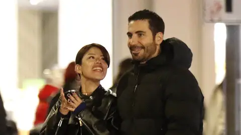 Miguel Ángel Silvestre y Angie Miguel Ángel Silvestre y Angie