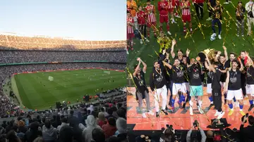 Finales de la Kings League en el Camp Nou