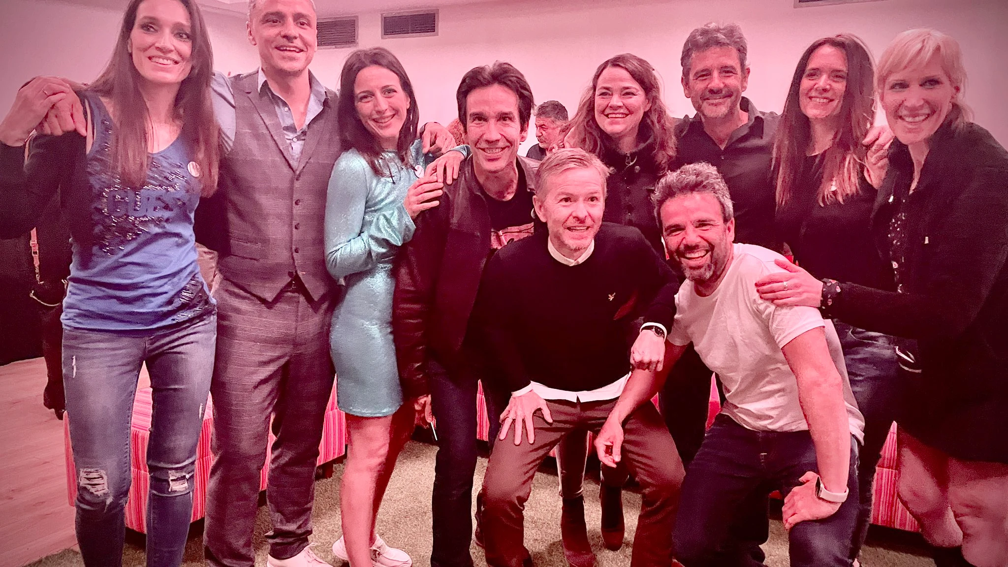 Nicolas Belmonte, Ruth Núñez, Manuel Feijoó, Julian González, Duna Jové, Antonio Hortelano, Raúl Peña, Eva Santolaria y Virginia Rodríguez en el reencuentro del 25 aniversario de 'Compañeros' Nicolas Belmonte, Ruth Núñez, Manuel Feijoó, Julian González, Duna Jové, Antonio Hortelano, Raúl Peña, Eva Santolaria y Virginia Rodríguez en el reencuentro del 25 aniversario de 'Compañeros'