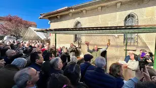 Festa da Uña en el barrio de San Lázaro de Santiago de Compostela