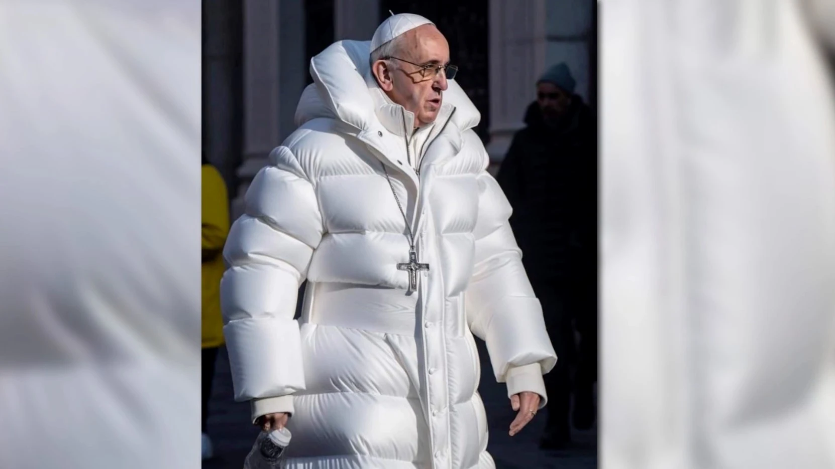 La imagen viral del Papa La imagen viral del Papa