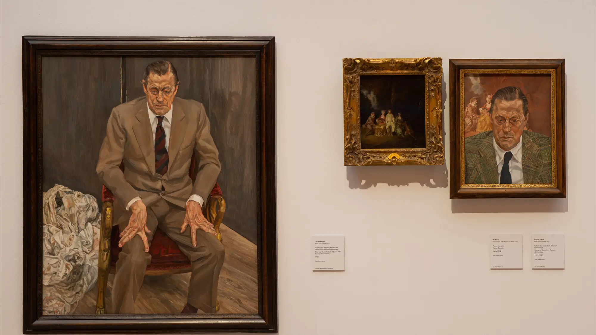 Exposición de Lucian Freud en el Museo Thyssen Exposición de Lucian Freud en el Museo Thyssen