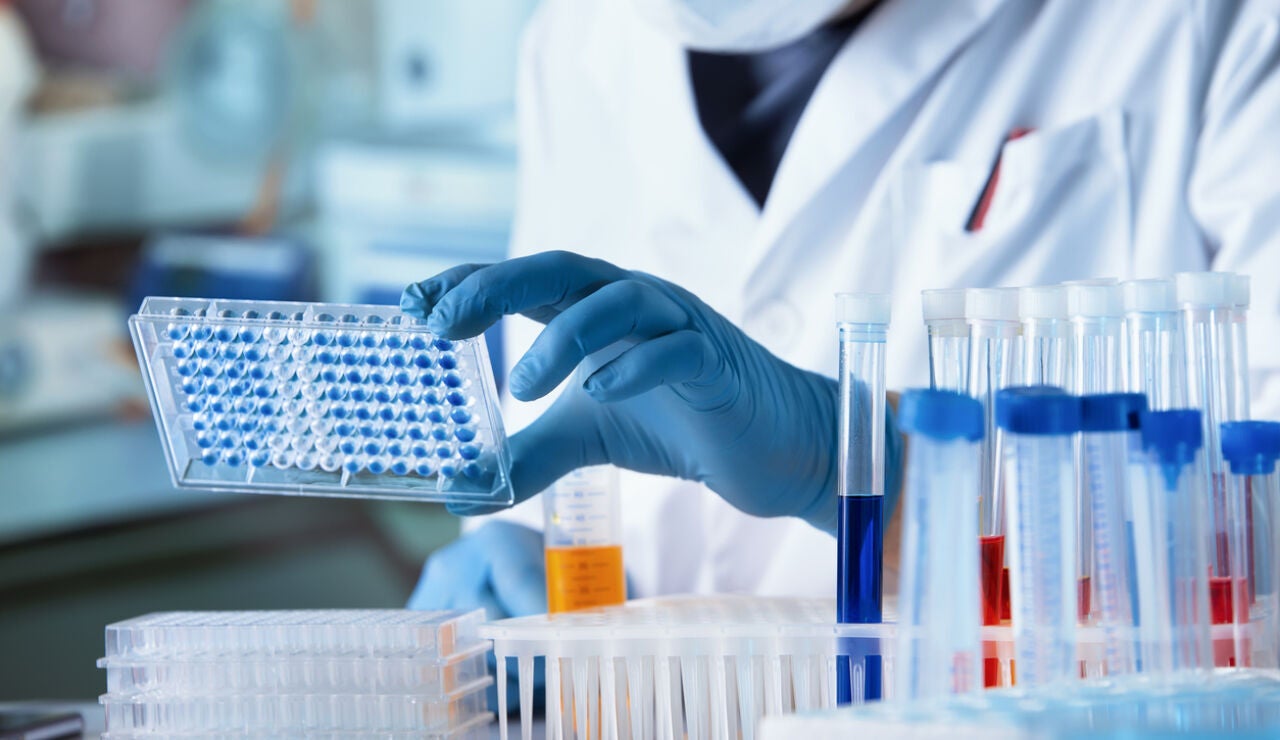 An&aacute;lisis de muestras en un laboratorio