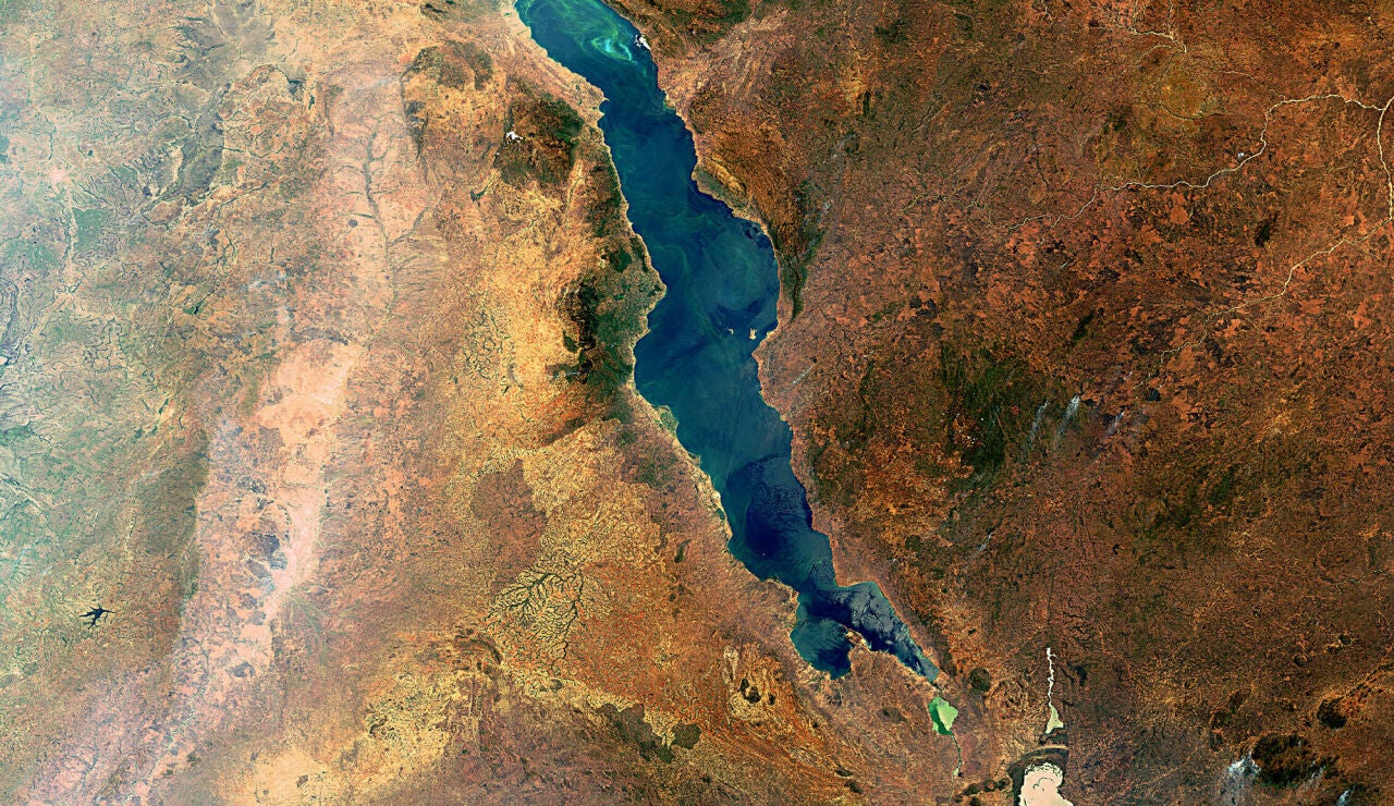 Lago Malawi en el Gran Valle del Rift