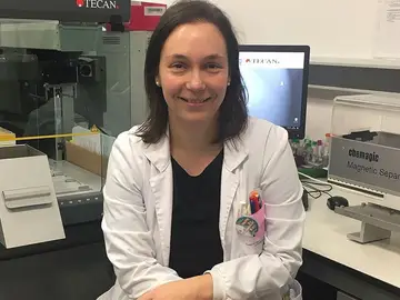 Una de las responsables de la investigación Una de las responsables de la investigación