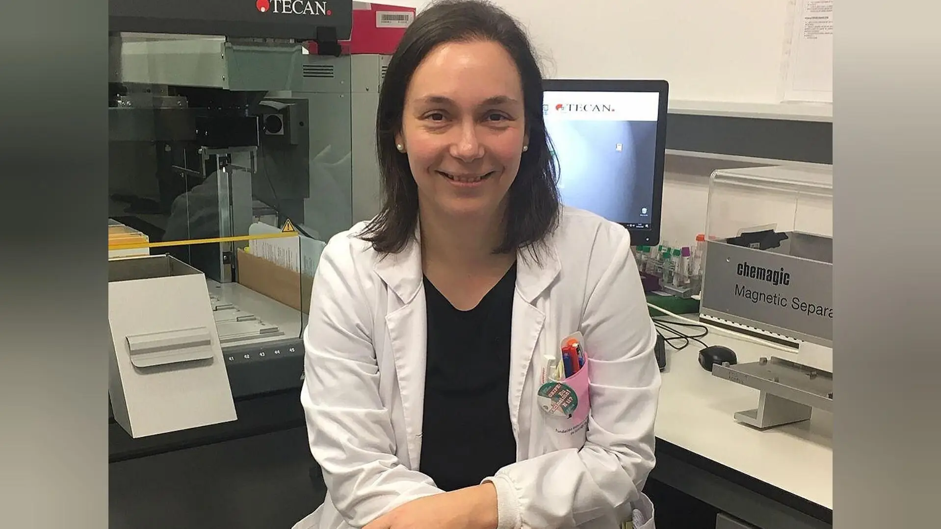 Una de las responsables de la investigación Una de las responsables de la investigación