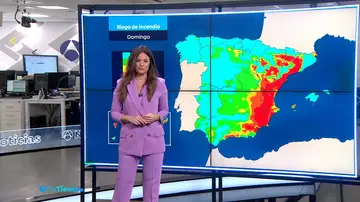 Mercedes Martín valora la evolución de los incendios en el norte de España