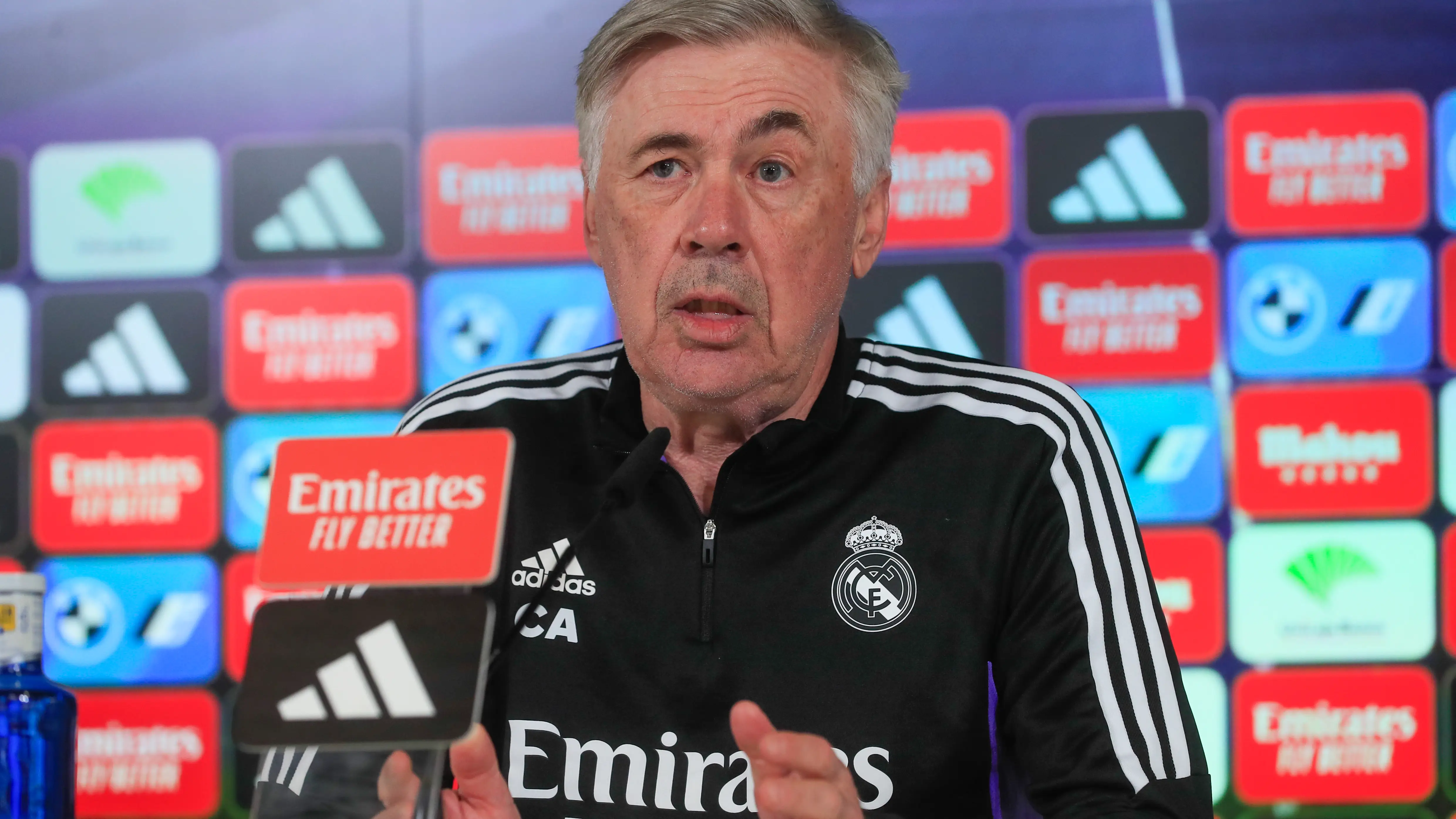 Carlo Ancelotti comparece en rueda de prensa Carlo Ancelotti comparece en rueda de prensa