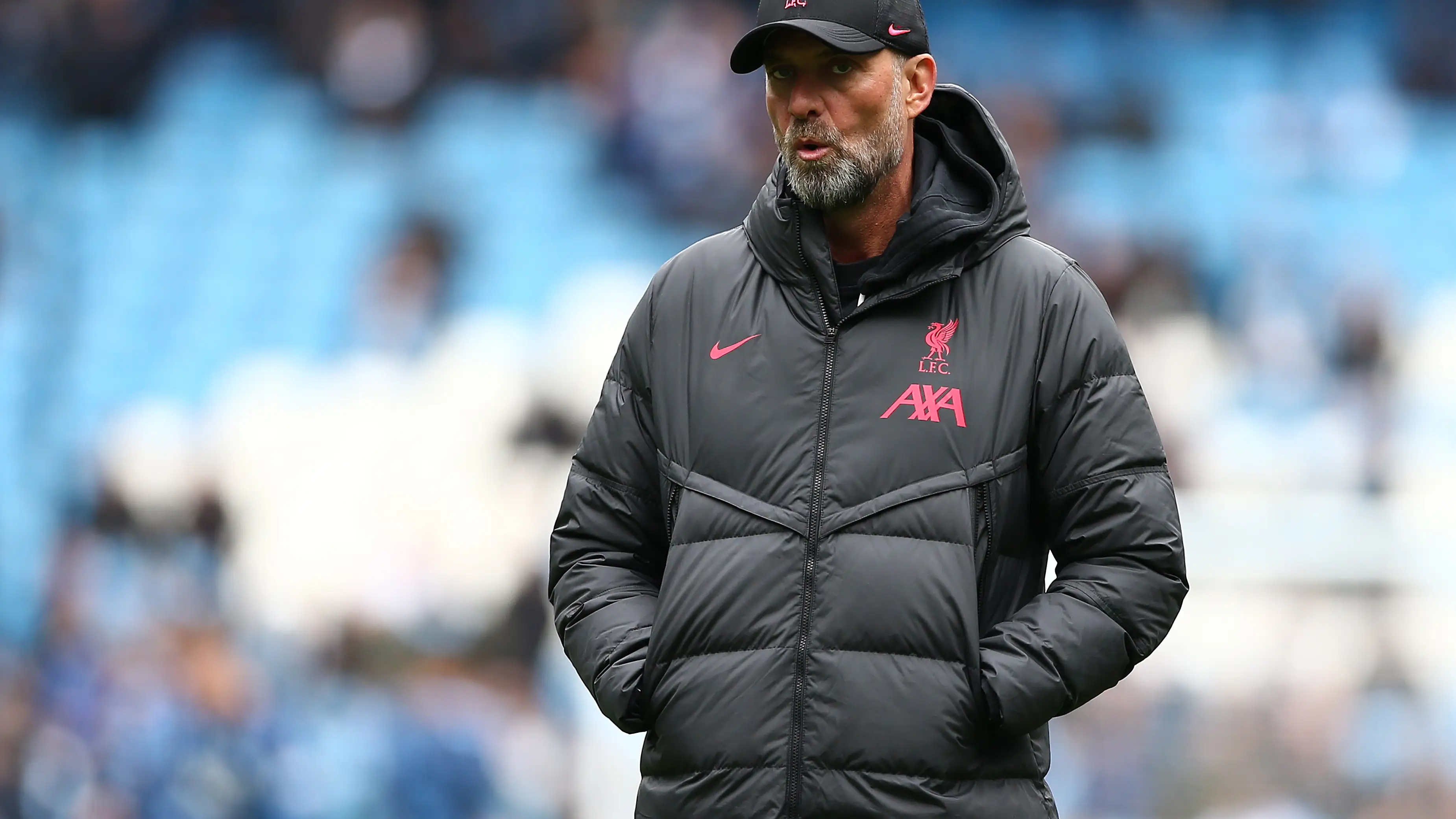 Jürgen Klopp en el Manchester City - Liverpool Jürgen Klopp en el Manchester City - Liverpool