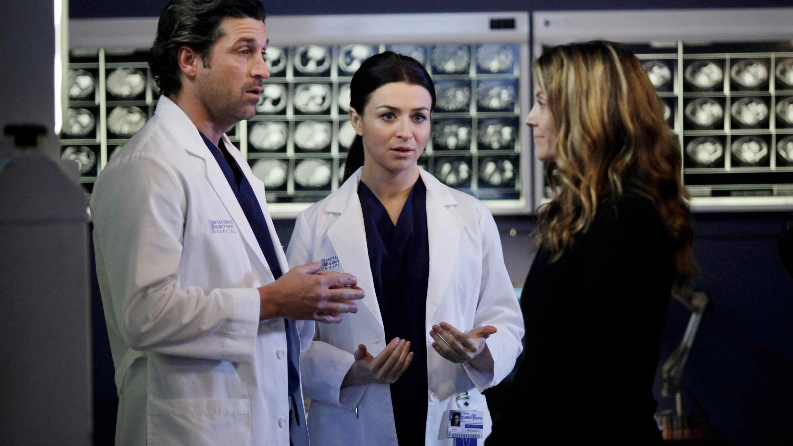  Patrick Dempsey y Caterina Scorsone en 'Anatom&iacute;a de Grey'