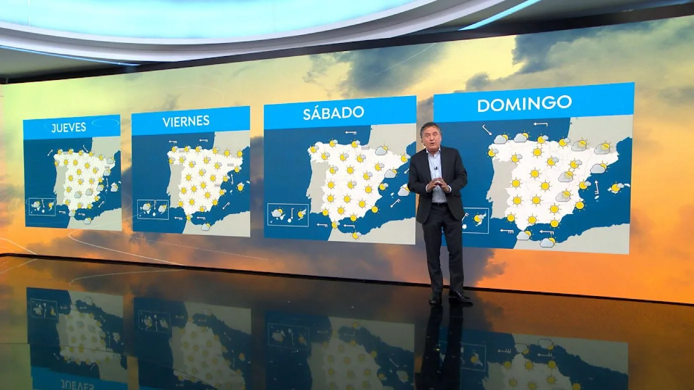 La previsión del tiempo de Roberto Brasero La previsión del tiempo de Roberto Brasero