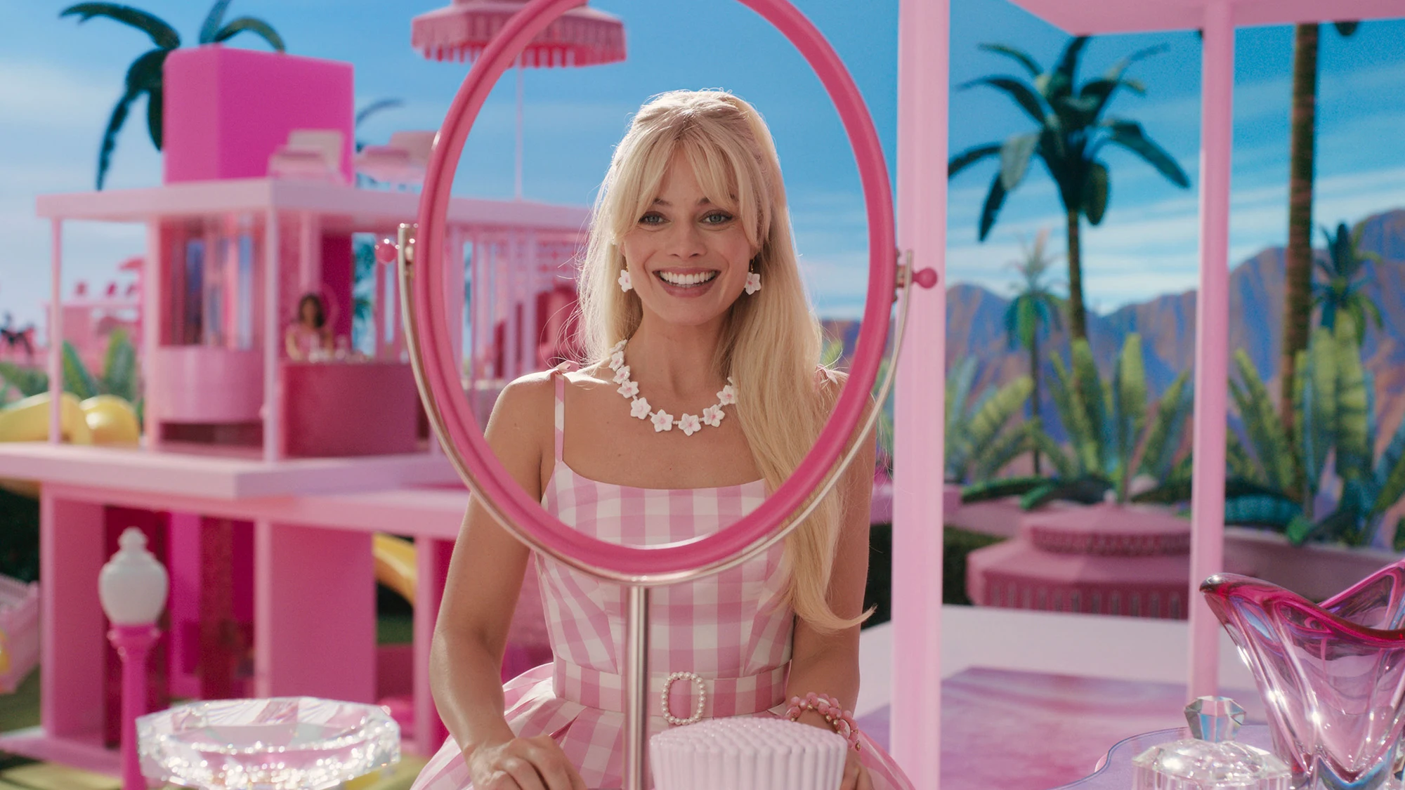 Margot Robbie como Barbie'