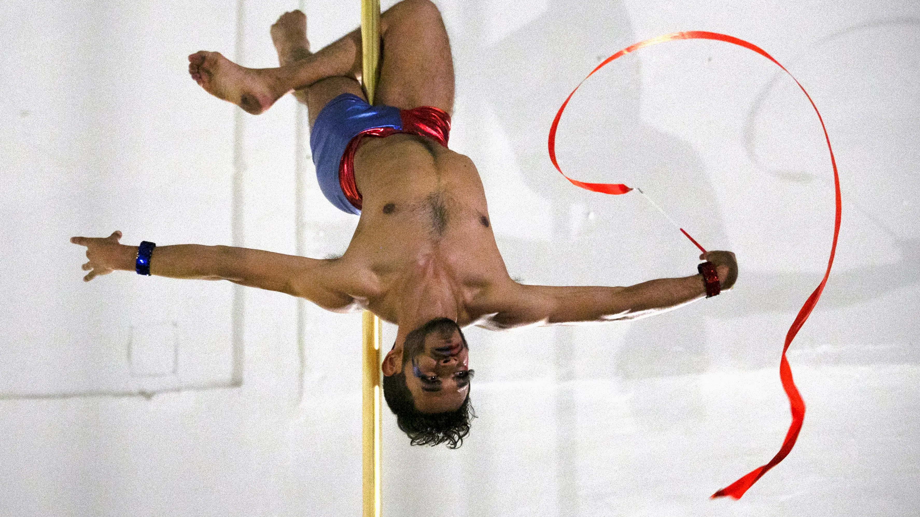 Un famoso recital de 'pole dance' en Bogotá Un famoso recital de 'pole dance' en Bogotá