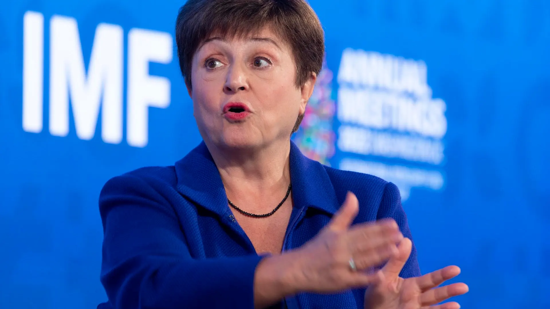 La directora del Fondo Monetario Internacional (FMI), Kristalina Georgieva La directora del Fondo Monetario Internacional (FMI), Kristalina Georgieva