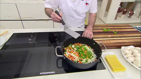 Calienta las verduras Calienta las verduras