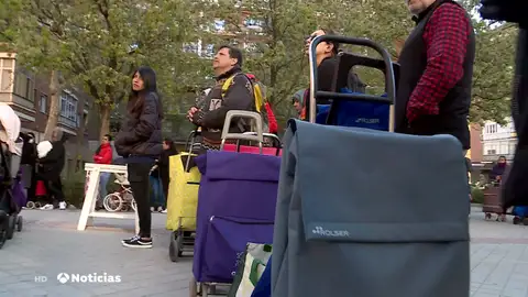 Los bancos de alimentos ayudan a un millón y medio de personas diarias Los bancos de alimentos ayudan a un millón y medio de personas diarias