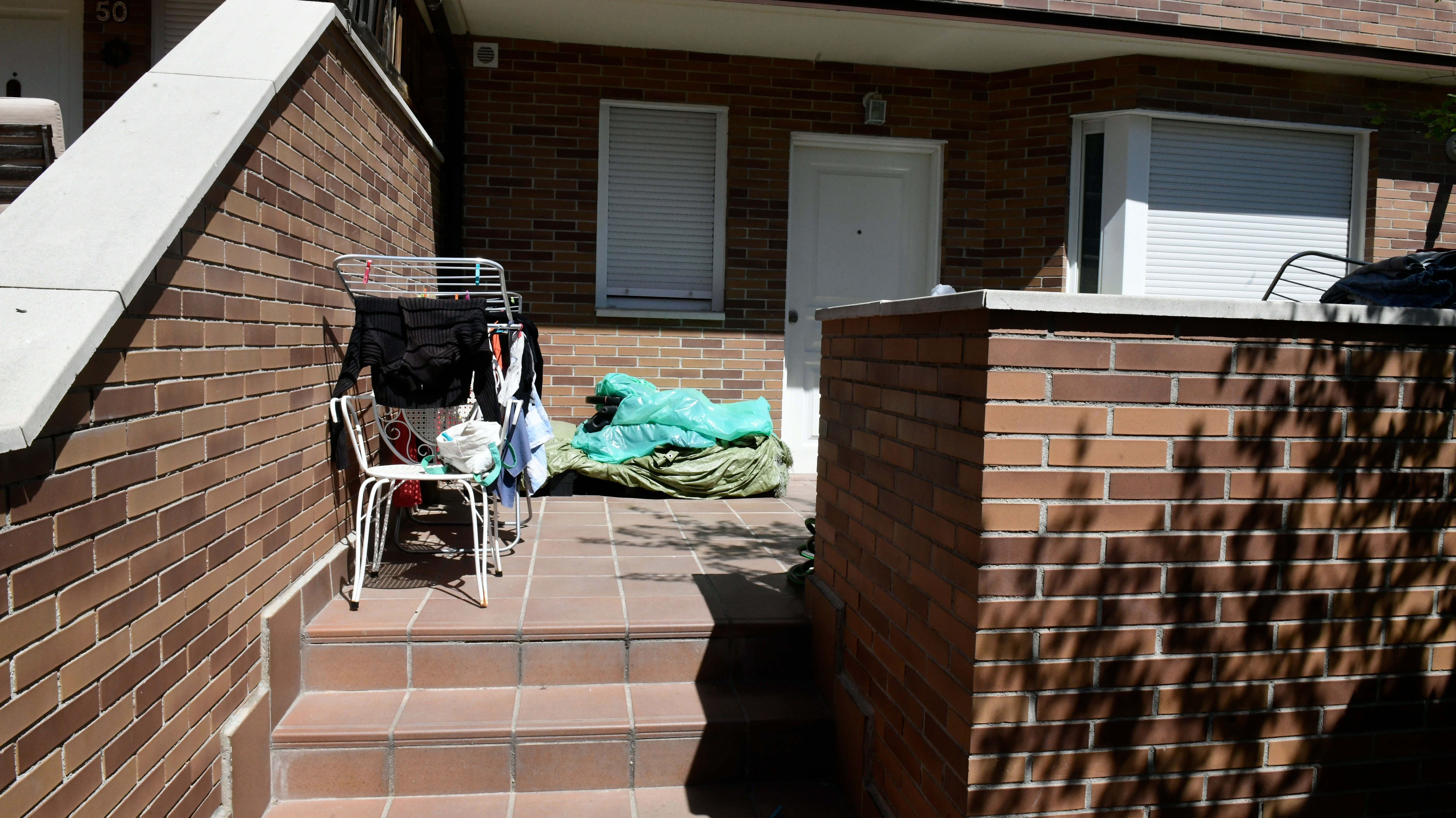 Vista de la vivienda de Colmenar Viejo en el que vivía la familia Vista de la vivienda de Colmenar Viejo en el que vivía la familia