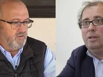 'Tito Berni' (i) y Alberto Casero (d) 'Tito Berni' (i) y Alberto Casero (d)