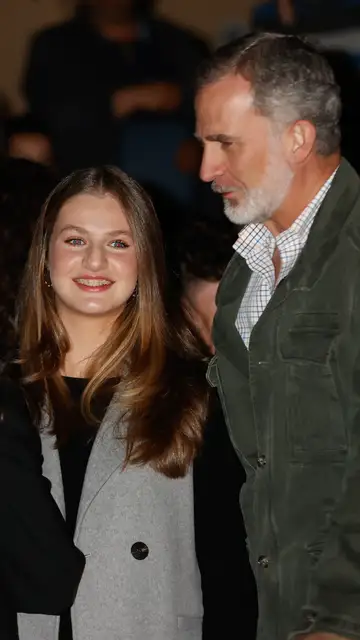 Felipe VI y la princesa Leonor Felipe VI y la princesa Leonor