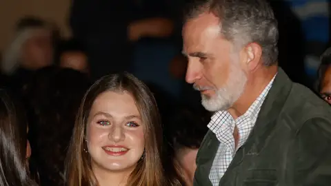 Felipe VI y la princesa Leonor Felipe VI y la princesa Leonor