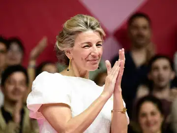 Yolanda Díaz, en un acto de Sumar Yolanda Díaz, en un acto de Sumar