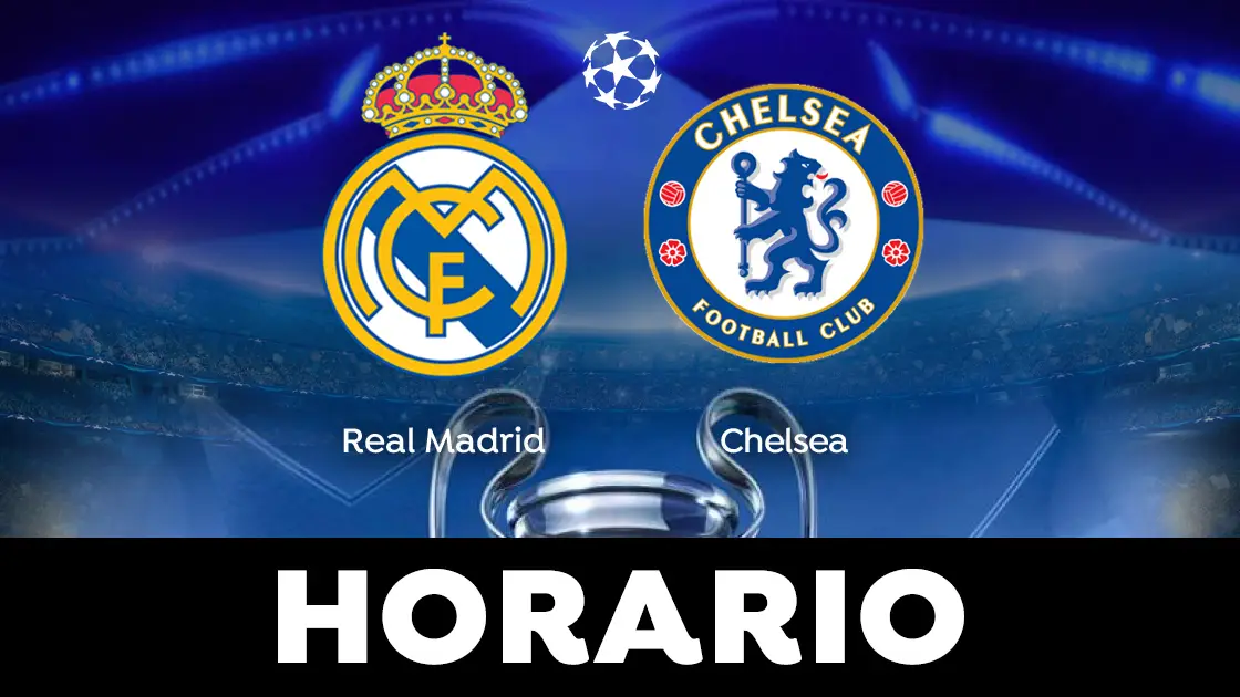 Real Madrid - Chelsea: Horario y d&oacute;nde ver el partido de 1/4 de la Champions League 