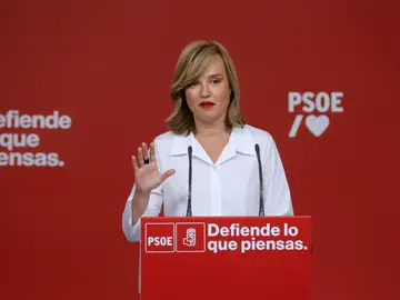 La ministra de Educación y portavoz de la Ejecutiva federal del PSOE, Pilar Alegría La ministra de Educación y portavoz de la Ejecutiva federal del PSOE, Pilar Alegría