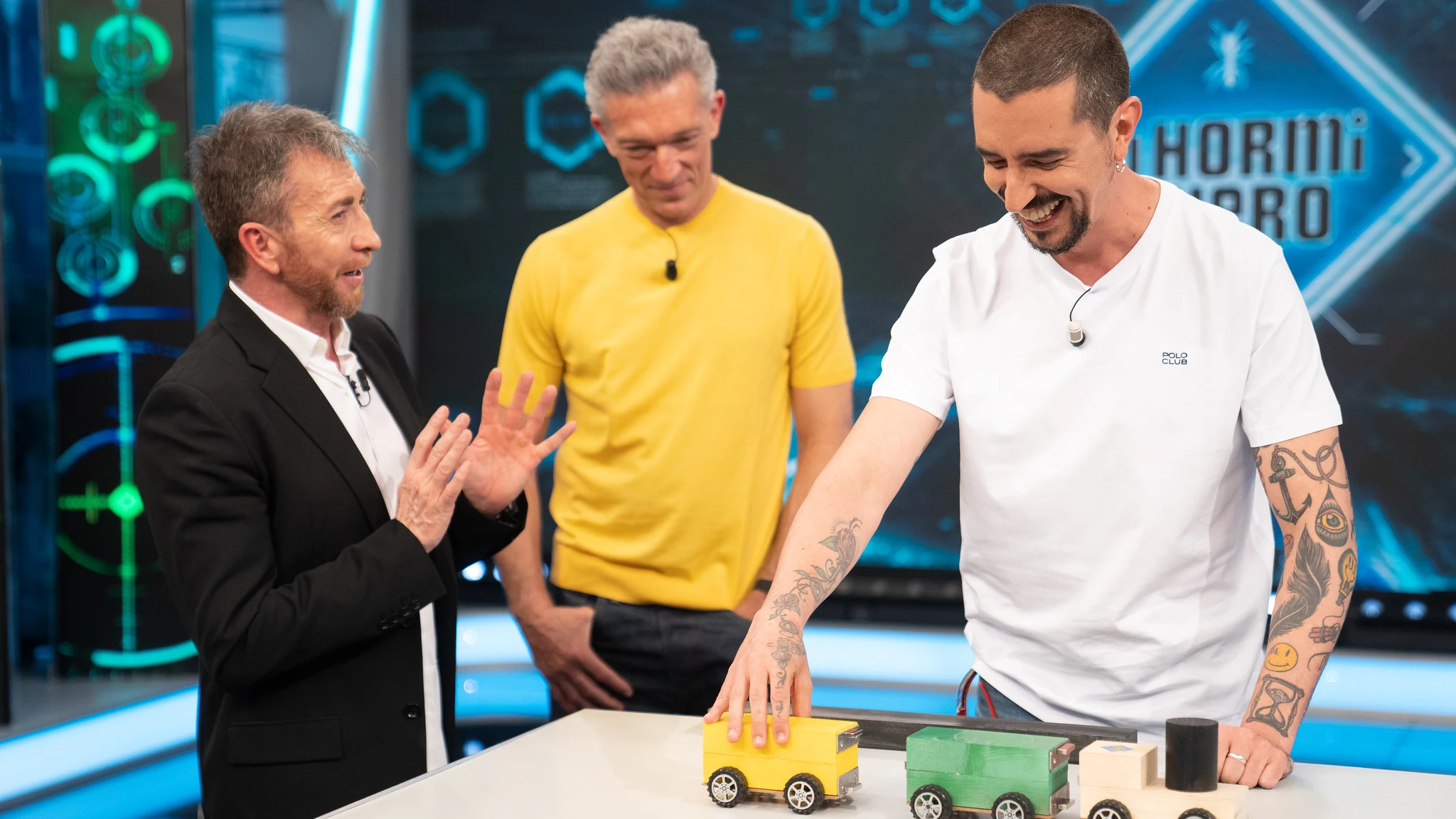 ¡Ver para creer! Marron crea un "campo mágico" que deja boquiabierto a Vincent Cassel ¡Ver para creer! Marron crea un "campo mágico" que deja boquiabierto a Vincent Cassel