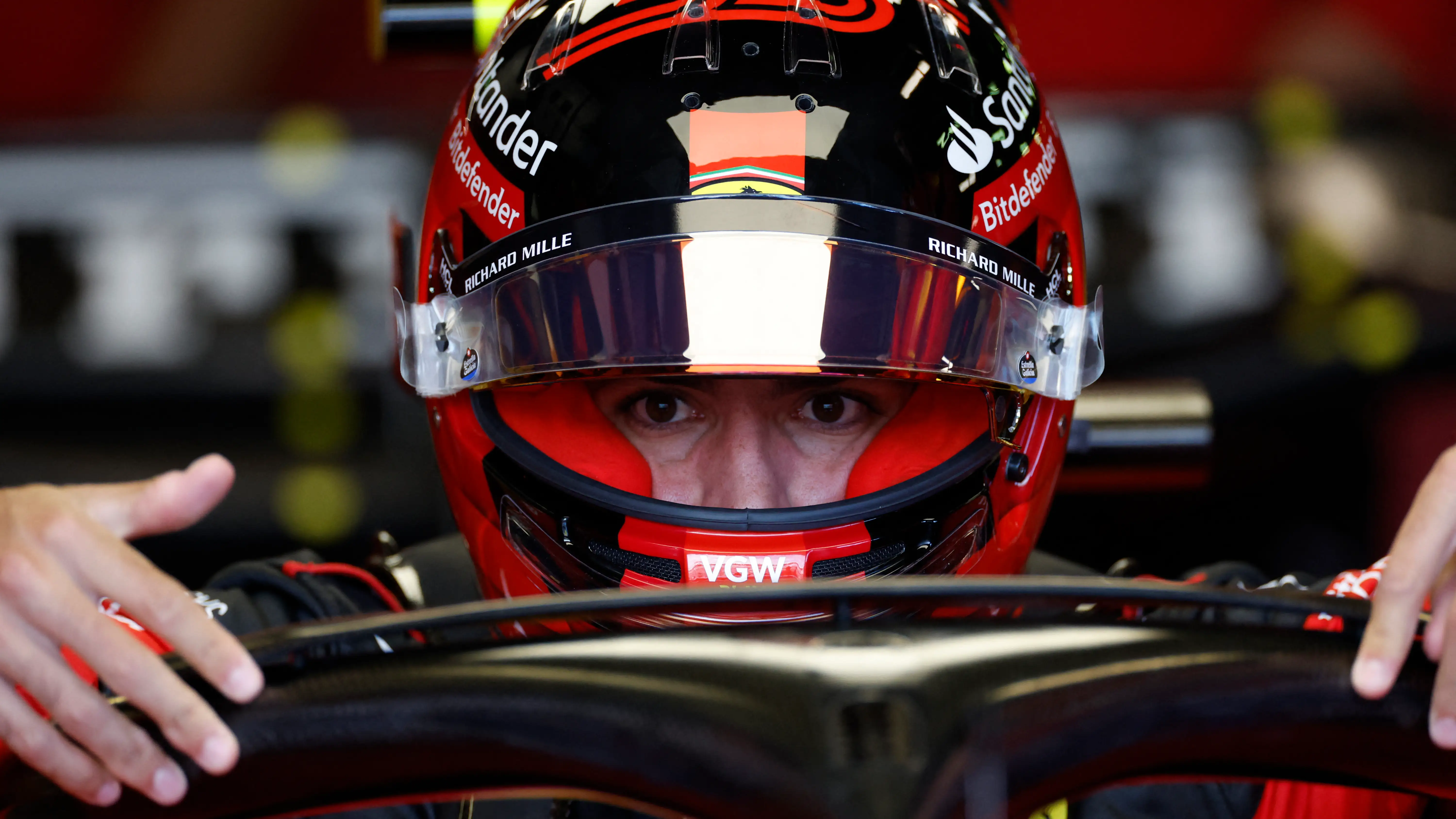 Carlos Sainz, en Albert Park Carlos Sainz, en Albert Park