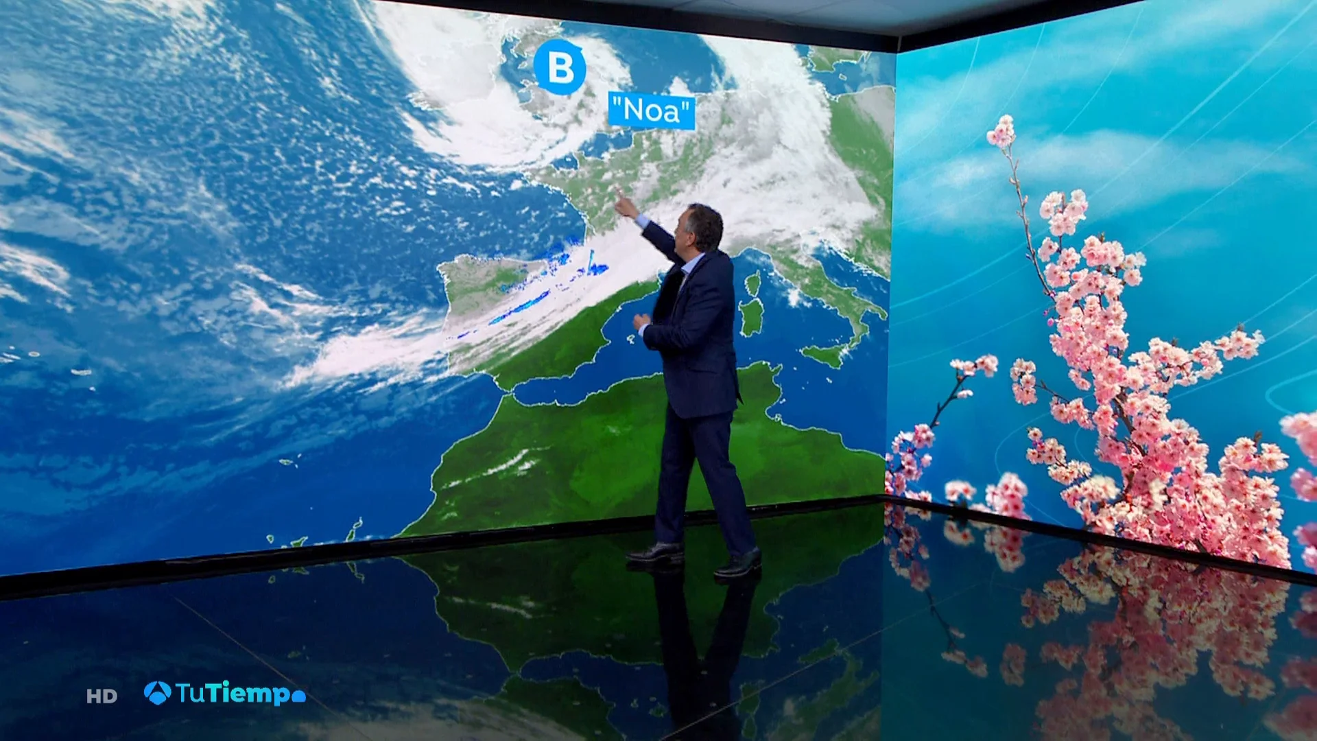 La previsión del tiempo: llega la borrasca Noa La previsión del tiempo: llega la borrasca Noa