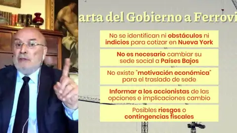 La petición del Gobierno a Ferrovial. La petición del Gobierno a Ferrovial.
