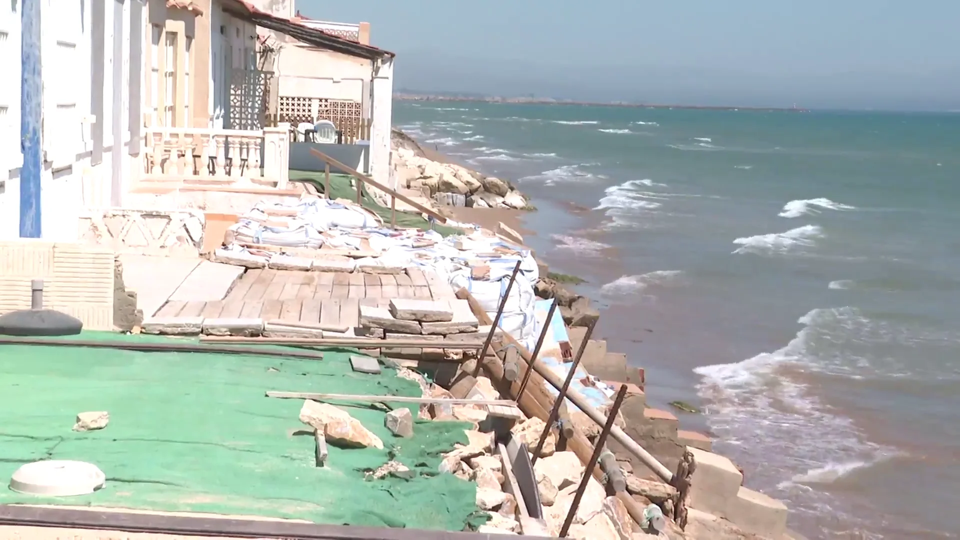 Casas de la playa de Babilonia en Guardamar del Segura Antena 3 Noticias