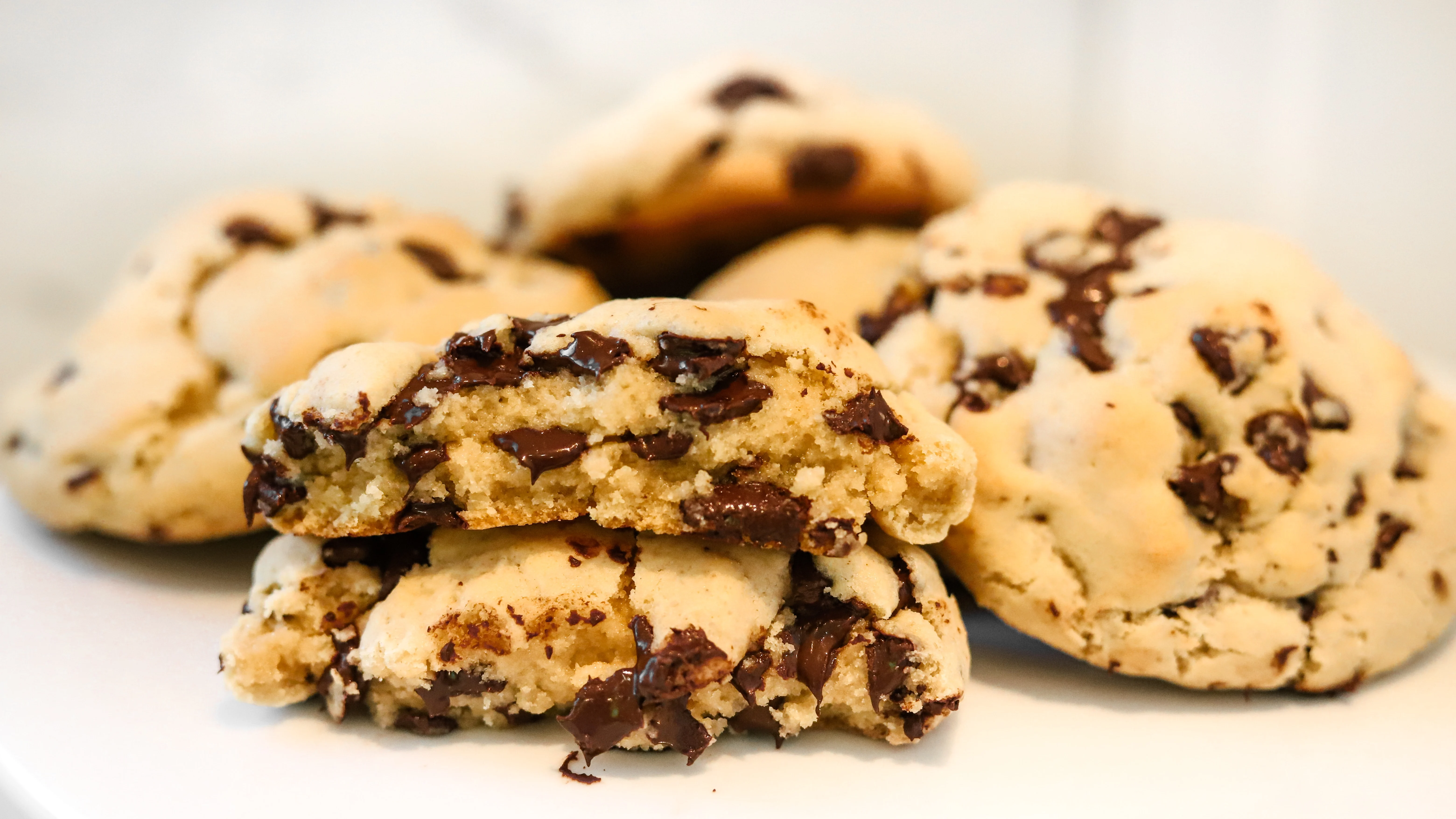 Cookies de plátano y chips de chocolate Cookies de plátano y chips de chocolate