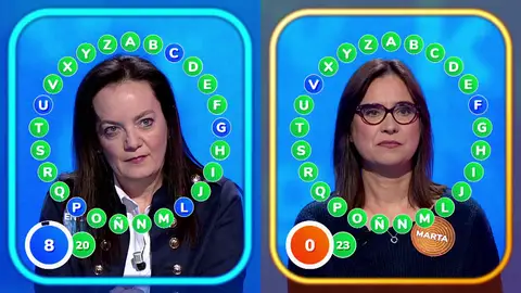 Debut de infarto: Encarni remonta en ‘El Rosco’ in extremis ante Marta… ¡cuando tenía un 24! Debut de infarto: Encarni remonta en ‘El Rosco’ in extremis ante Marta… ¡cuando tenía un 24!