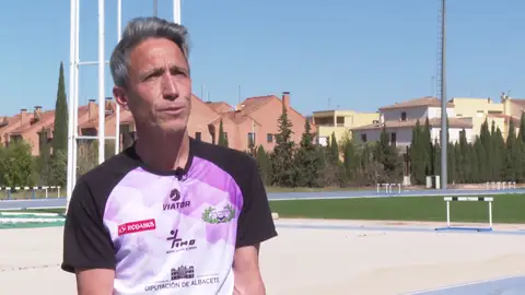 El atleta Severino Felipe Gómez El atleta Severino Felipe Gómez