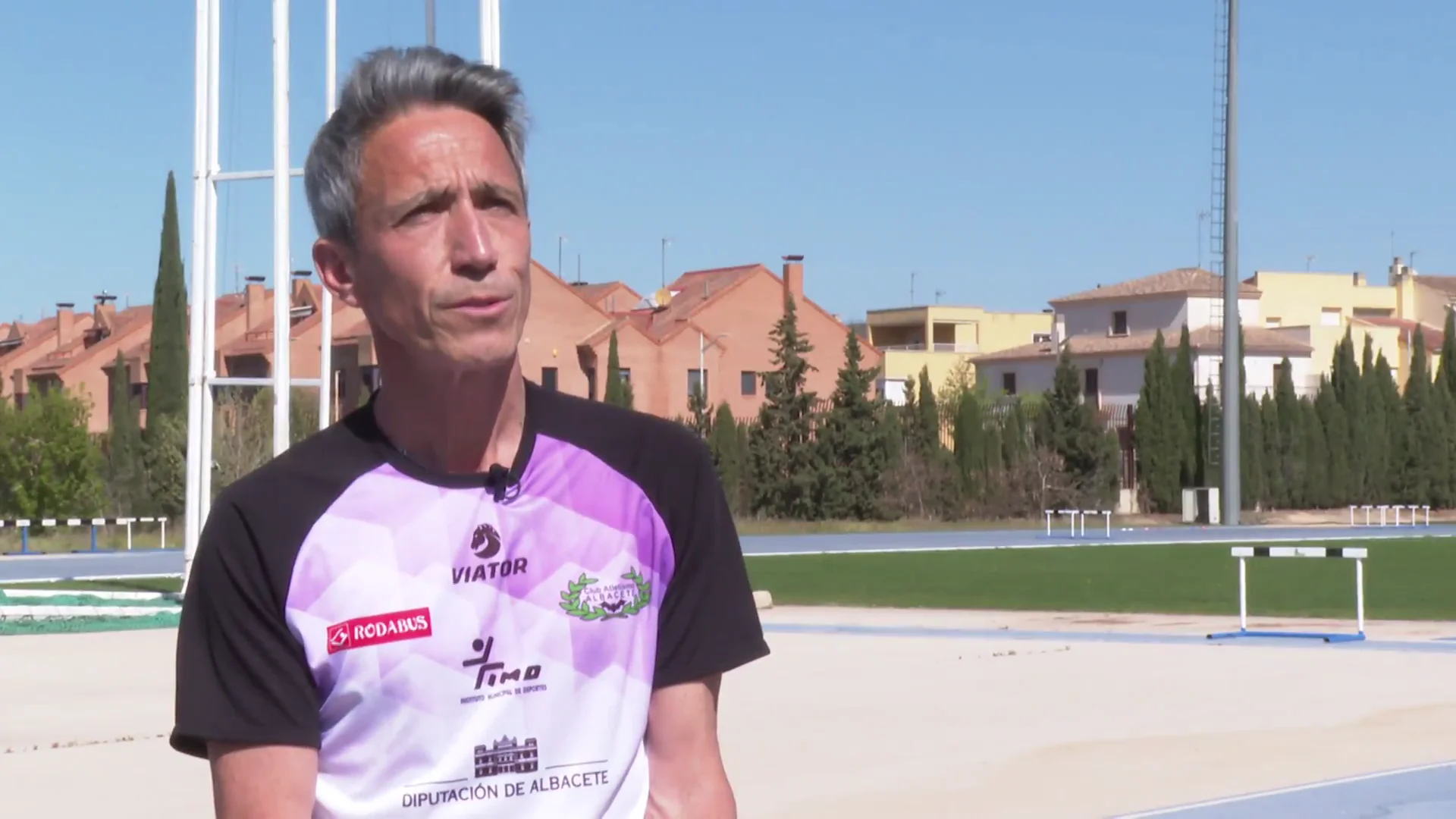 El atleta Severino Felipe Gómez El atleta Severino Felipe Gómez