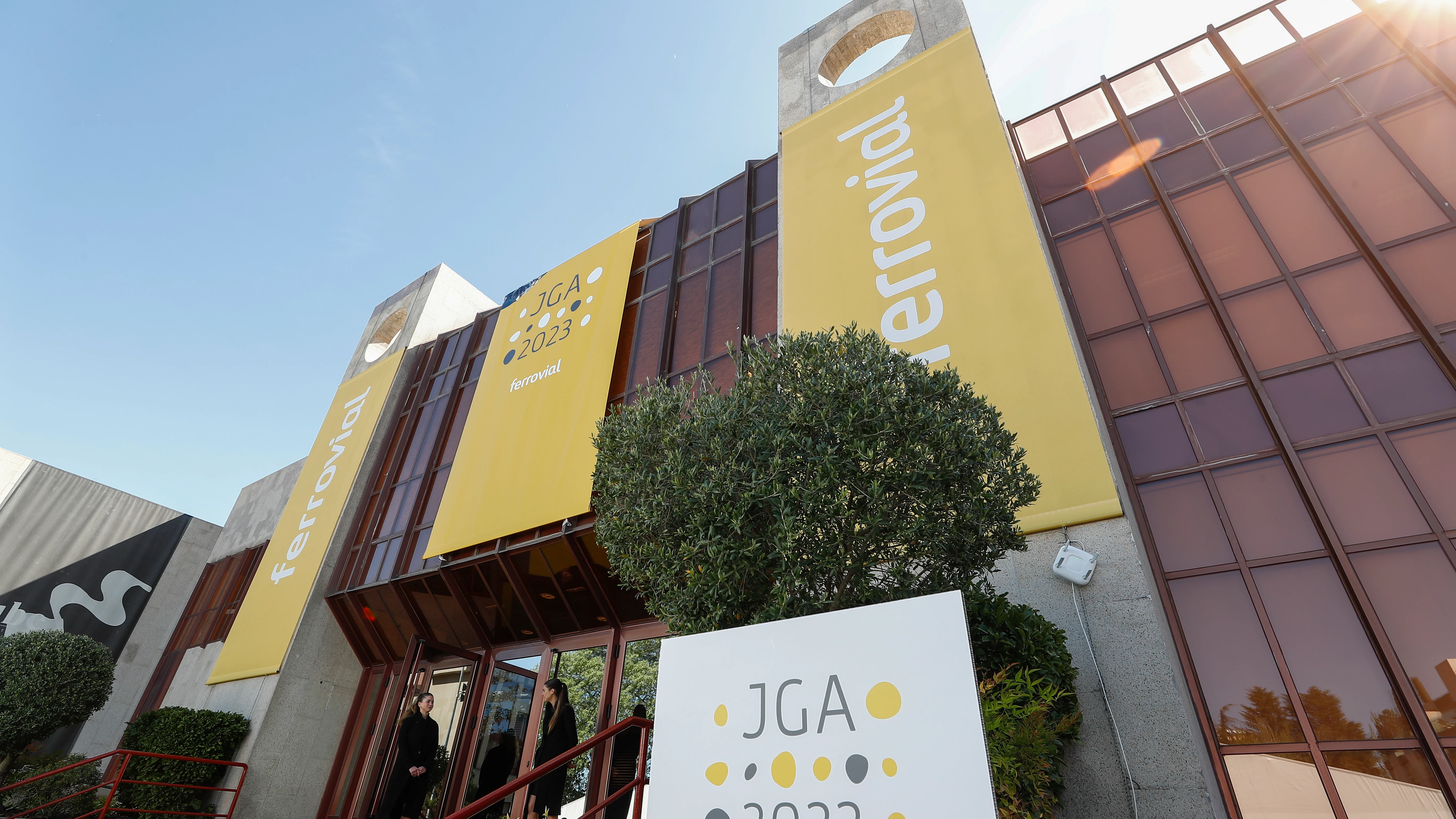Vista del edificio donde este jueves Ferrovial celebrar&aacute; una junta de accionistas trascendental para su futuro