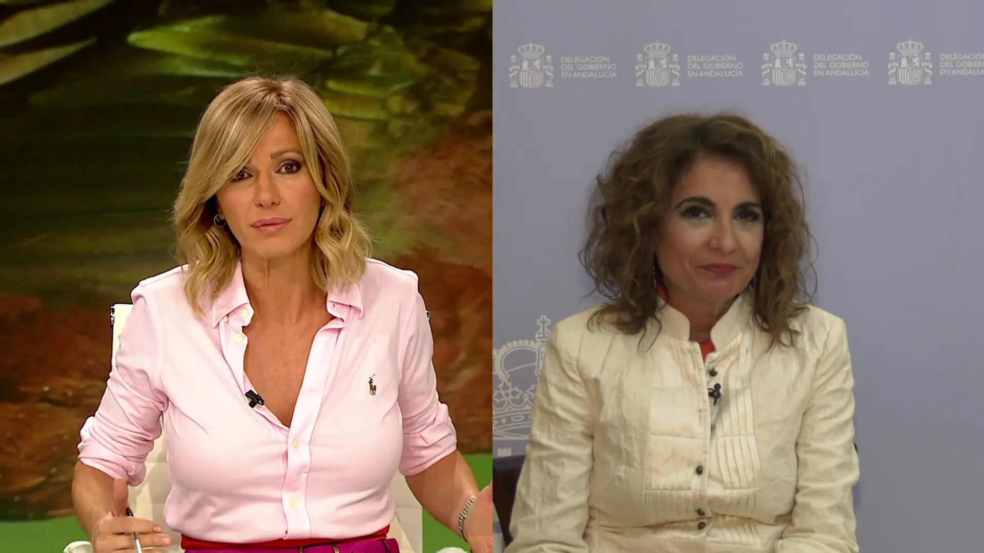 María Jesús Montero en Espejo Público María Jesús Montero en Espejo Público